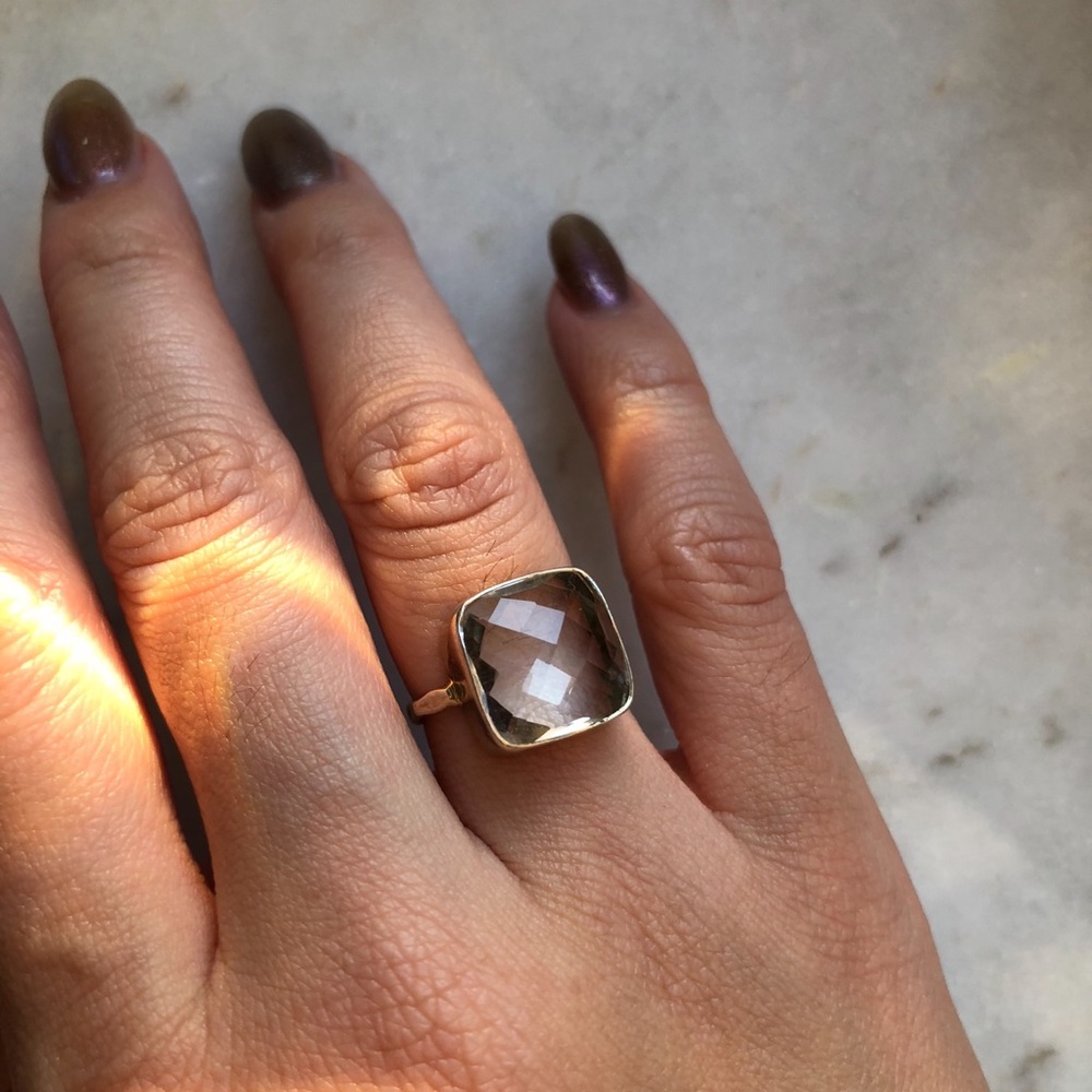 Clear Quartz Ring